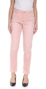 MAC Melanie pantalones de algodón para mujer con cinco bolsillos estilo denim pantalones vaqueros de uso diario 50259519 rosa