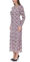 Robe d'été pour femme Aniston avec robe longue à imprimé floral all-over 28702063 blanc/lilla/vert