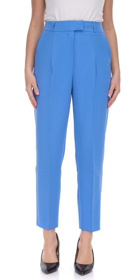 Aniston CASUAL Damen Business-Hose mit Eingrifftaschen Schlupf-Hose 73446345 Hellblau