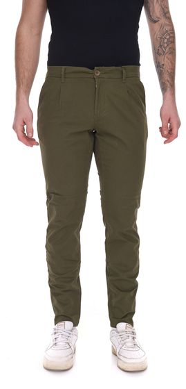 ONLY & SONS Cam Chino Herren Stoff-Hose zeitlose Business-Chino-Hose 79503025 Dunkelgrün