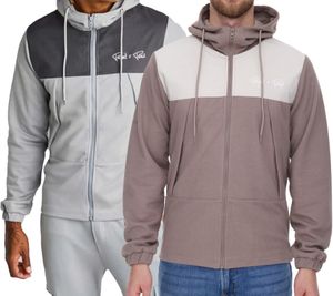 Project X Paris men's autumn jacket, hooded jacket, transitional jacket 2333110 gray or brown