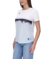 Outfitter OCEAN FABRICS TAHI Damen nachhaltiges Training-Shirt mit Mesh-Einsätzen Fitness-Shirt Kurzarm-Shirt OUT-W-1021-OTW in Grün, Blau, Rot, Schwarz oder Hellblau/Weiß