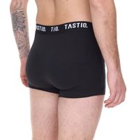 3er Pack TASTIQ Herren Boxershorts mit USD-Print Baumwoll-Unterhose im stylischer US-Dollar-Geschenkbox Unterwäsche Tas/1/BCX3/USD Schwarz/Grün