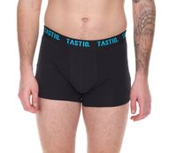 Confezione da 3 boxer da uomo TASTIQ con stampa pizza/dollaro americano o cereali, mutande di cotone in confezione regalo, biancheria intima Tas/1/BCX3 Nero/Blu/Verde/Giallo