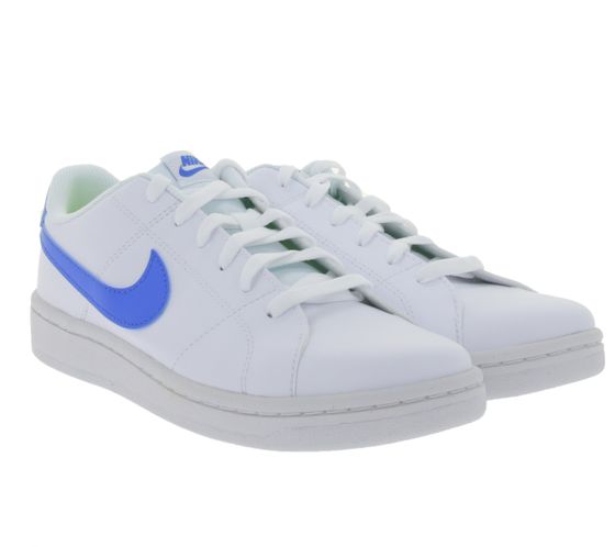 NIKE Court Royale 2 Herren Freizeit-Schuhe Alltags-Schuhe Schnür-Schuhe DH3160 103 Weiß/Blau