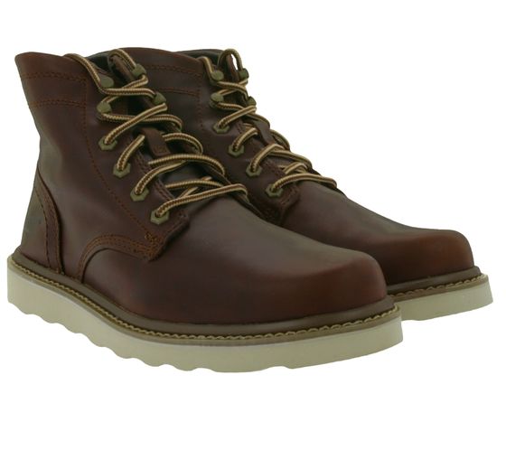 CATERPILLAR Chronicle men's real leather shoes winter shoes lace-up shoes autumn boots P724972 brown