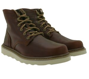 CATERPILLAR Chronicle chaussures en cuir véritable pour hommes chaussures d'hiver chaussures à lacets bottes d'automne P724972 marron