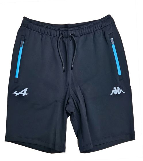 Kappa X ALPINE Formula 1 F1 short de sport pour homme short d'été 371E44W AF1 005 noir