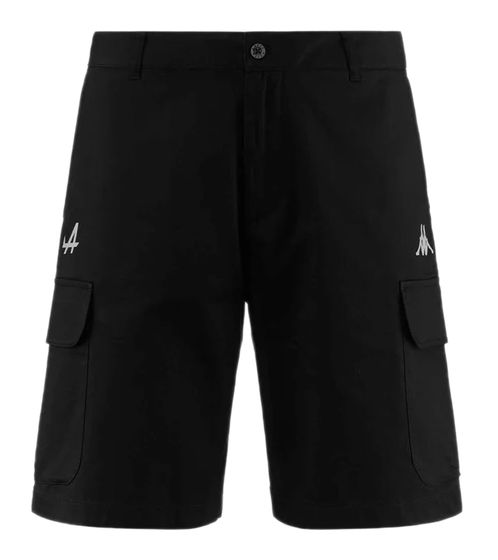 Kappa X ALPINE Formula 1 F1 short en coton pour homme avec technologie HYDRO WAY PROTECTION short d'été 371E43W AF1 005 Noir