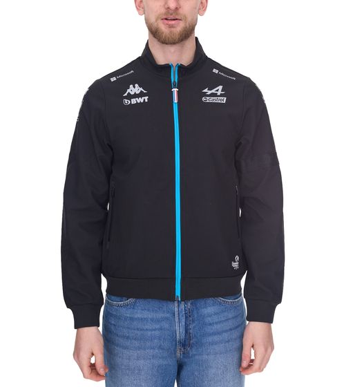 Kappa X ALPINE Formula 1 Ambacy veste softshell pour homme avec doublure polaire veste de transition 361D53W AF1 005M noir