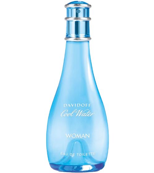 DAVIDOFF Cool Water Eau de Toilette para mujer perfume corporal fresco y afrutado en 100ml FT40854485 Azul