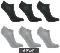 6 Paar TASTIQ Sneaker-Socken schlichte Baumwoll-Socken in Geschenkbox Sport-Socken Grau, Schwarz, Weiß, Blau, Grün oder Rosa 6 Paar TASTIQ Sneaker-Socken schlichte Baumwoll-Socken in Geschenkbox Sport-Socken Grau, Schwarz, Weiß, Blau, Grün oder Rosa