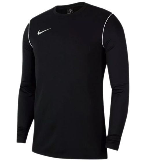 Maglia sportiva da uomo NIKE Park Dry 20 con tecnologia Dri-FIT maglia da allenamento a maniche lunghe BV6875-010 nera