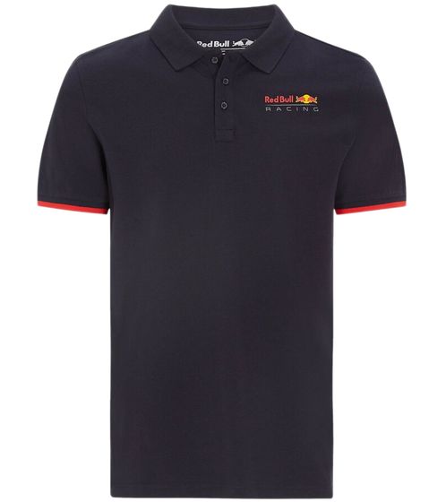 Polo de hombre Oracle Red Bull Racing x Aston Martin, camisa de algodón, camisa de manga corta 170701009 502 azul oscuro/rojo