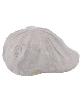 SEEBERGER Gorra deslizante, gorra moderna con parte de algodón, gorra para el día a día 83966303 gris claro