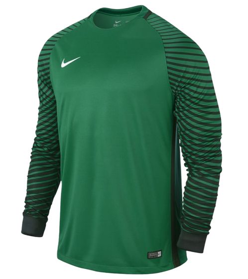 NIKE Gardien Longsleeve Men's Goalkeeper Jersey with Dry-Fit Long Sleeve Shirt Football 725882-319 Green/Black