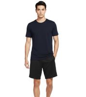 NIKE Team Club Park 20 Herren T-Shirt schlichtes Baumwoll-Sportshirt CZ0881-451 Navy