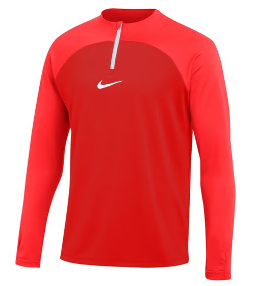 NIKE Academy Pro Dry Drill Longsleeve Herren Trainingsjacke mit Half-Zip Sportjacke mit Dry-Fit DH9230-657 Rot