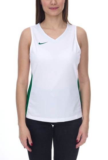 Canotta da donna NIKE Team Basketball con maglia sportiva DryFit maglia da allenamento NT0211-104 bianco/verde