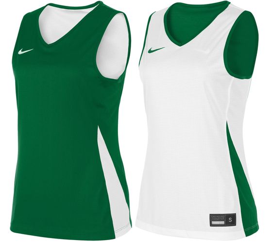 NIKE Team Basketball Reversible Damen Tank-Top mit Dri-FIT-Technologie Trainings-Shirt wendbares Sport-Shirt NT0213-302 Grün/Weiß