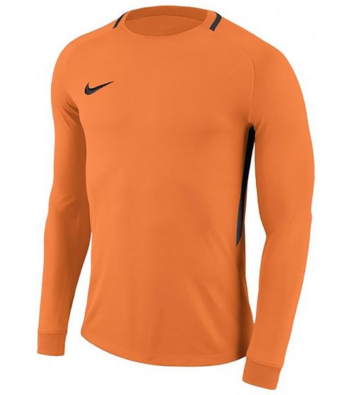 Camiseta de portero NIKE Park III para hombre con camiseta de fútbol de manga larga Dry Fit 894509-803 KKA naranja neón