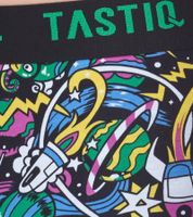 Pack of 5 TASTIQ men's boxer shorts in a gift box with space print cotton underpants Tas/1/BCX5/SPAC black/colorful