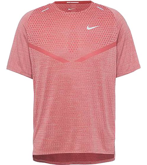 Camiseta deportiva de hombre NIKE Dri-Fit ADV camiseta de entrenamiento sostenible con material de punto ventilado DM4753-655 rojo óxido