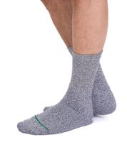 12 Paar primair socks. nachhaltige Freizeit-Socken Baumwoll-Socken lange Strick-Socken 53200 Schwarz/Weiß/Hellgrau/Dunkelgrau