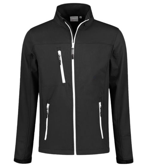 SANTINO women's water-repellent softshell jacket, outdoor jacket, everyday jacket 1018505 black