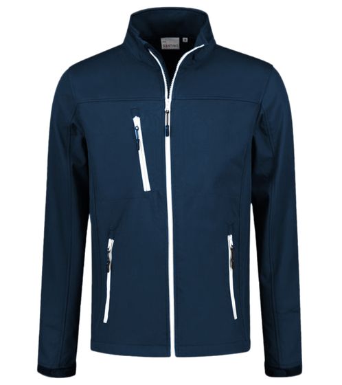 SANTINO Damen wasserabweisende Softshell-Jacke Outdoor-Jacke Alltags-Jacke 1018311 Blau