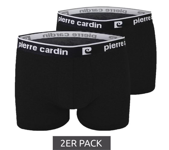 Lot de 2 boxers homme en coton Pierre Cardin sous-vêtements R808 6990 noir