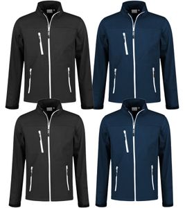 SANTINO softshell jacket water-repellent outdoor jacket for men or women everyday jacket in blue or black