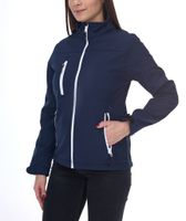 SANTINO softshell jacket water-repellent outdoor jacket for men or women everyday jacket in blue or black SANTINO softshell jacket water-repellent outdoor jacket for men or women everyday jacket in blue or black