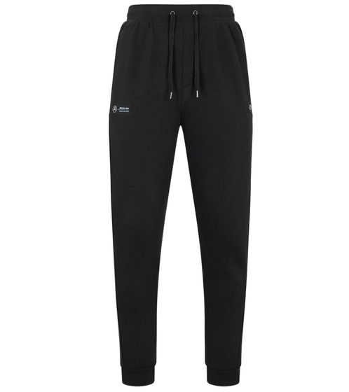 Mercedes-Benz AMG Petronas F1 men's jogging pants, stylish sweatpants, cotton pants 701218893 001 black