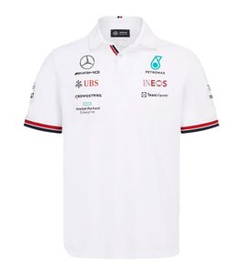 Mercedes-Benz AMG Petronas F1 Herren Polo-Shirt Kurzarm-Shirt Baumwoll-Shirt 701219232 002 Weiß