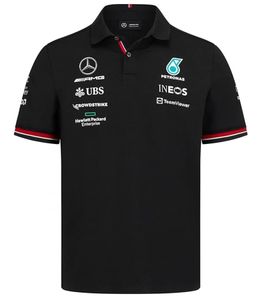 Mercedes-Benz AMG Petronas F1 Herren Polo-Shirt Kurzarm-Shirt Baumwoll-Shirt 701219232 001 Schwarz