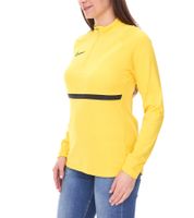 Haut d'entraînement à manches longues pour femme NIKE Academy 21 Dry Drill avec sweat-shirt demi-zippé et coupe sèche CV2653-719 Jaune