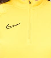 Haut d'entraînement à manches longues pour femme NIKE Academy 21 Dry Drill avec sweat-shirt demi-zippé et coupe sèche CV2653-719 Jaune