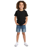 Pack de 2 camisetas deportivas infantiles PUMA Base para niño y niña camiseta de algodón sostenible con logo 678577 gris, azul oscuro o 678260 blanco, negro
