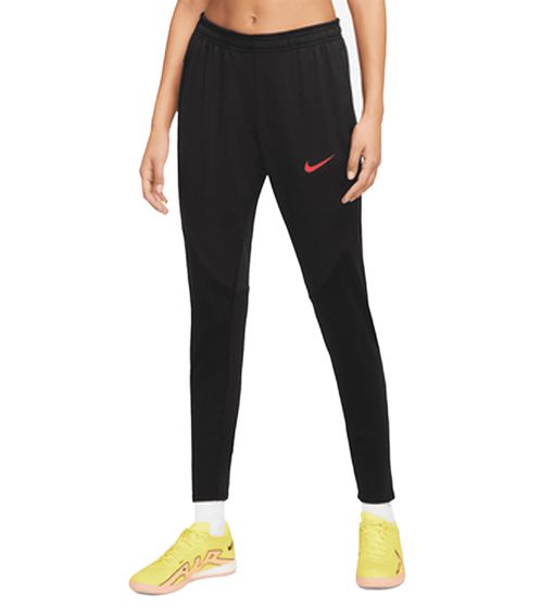 Pantaloni da jogging NIKE Dri-Fit Strike pantaloni da allenamento fitness da donna con Dri-Fit DX0496-013 nero