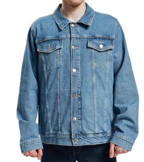 Denim Project men's denim jacket, denim jacket, basic jacket, leisure jacket DP3730 559 blue