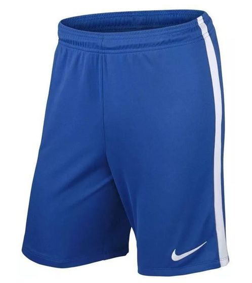 Pantalón corto de entrenamiento para hombre NIKE League con tecnología Dri-FIT pantalón deportivo 725881-463 azul/blanco