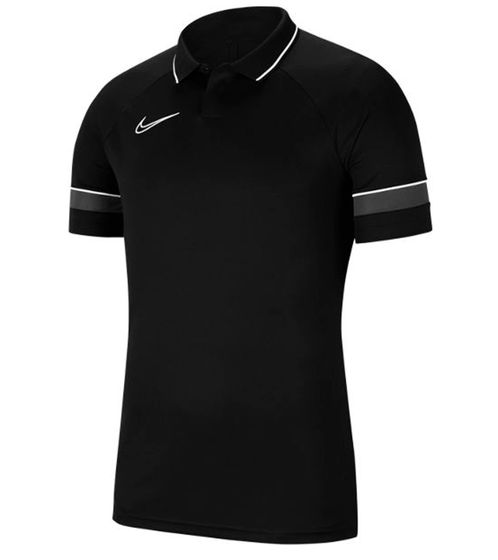 Polo deportivo NIKE Dry Academy 21 para hombre con camiseta de entrenamiento con tecnología Dri-FIT CW6104-014 negro