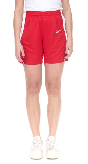 Pantalón corto deportivo NIKE Team para mujer, pantalón corto de baloncesto con pantalón de entrenamiento Dri-Fit NT0212-657 rojo