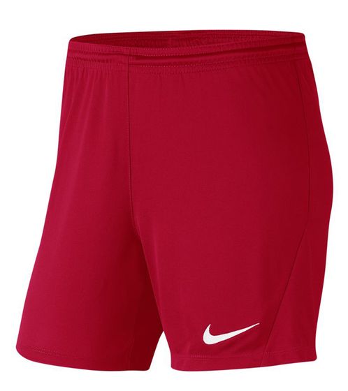 Pantalón corto deportivo NIKE Dry Park III para mujer, pantalón corto fitness con pantalón de entrenamiento Dri-Fit BV6860-657 rojo