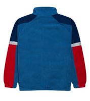 Denim Project Luke Herren Fleece-Jacke Übergangs-Jacke Alltags-Jacke H17 240 Blau/Rot