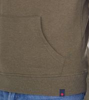 Pack de 2 Denim Project Dpbasic Sweat à capuche en coton pour homme avec capuche Pull de tous les jours DP021 Noir/Vert olive