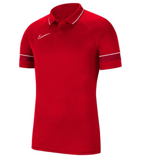 NIKE Dry Academy 21 Men's Polo Shirt Sports Shirt with Dri-FIT Technology Training Jersey CW6104-657 Red