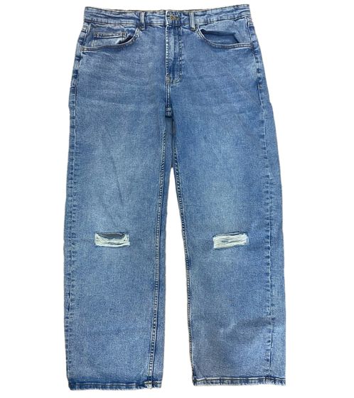 Denim Project Jeans pantaloni denim da uomo sostenibili in stile jeans 5 tasche pantaloni basic jeans per tutti i giorni DP-10022-108 280 blu