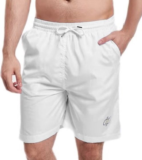 Denim Project men's swim shorts summer pants with mesh insert swimwear DP-10023-066 002 cream white